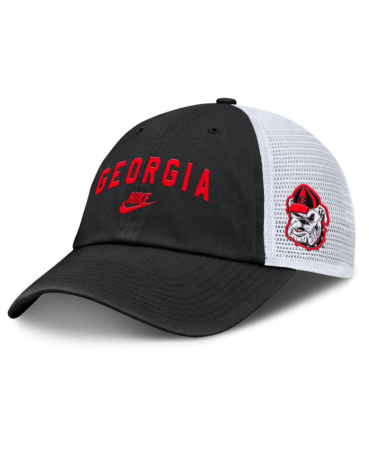 Nike Men's Black Georgia Bulldogs Club Legacy Adjustable Trucker Hat