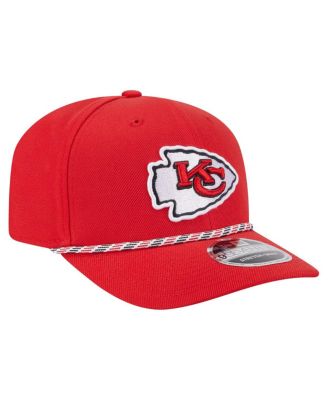 Men's Red Kansas City Chiefs Gameday Multi Rope 9SEVENTY Stretch-Snap Hat