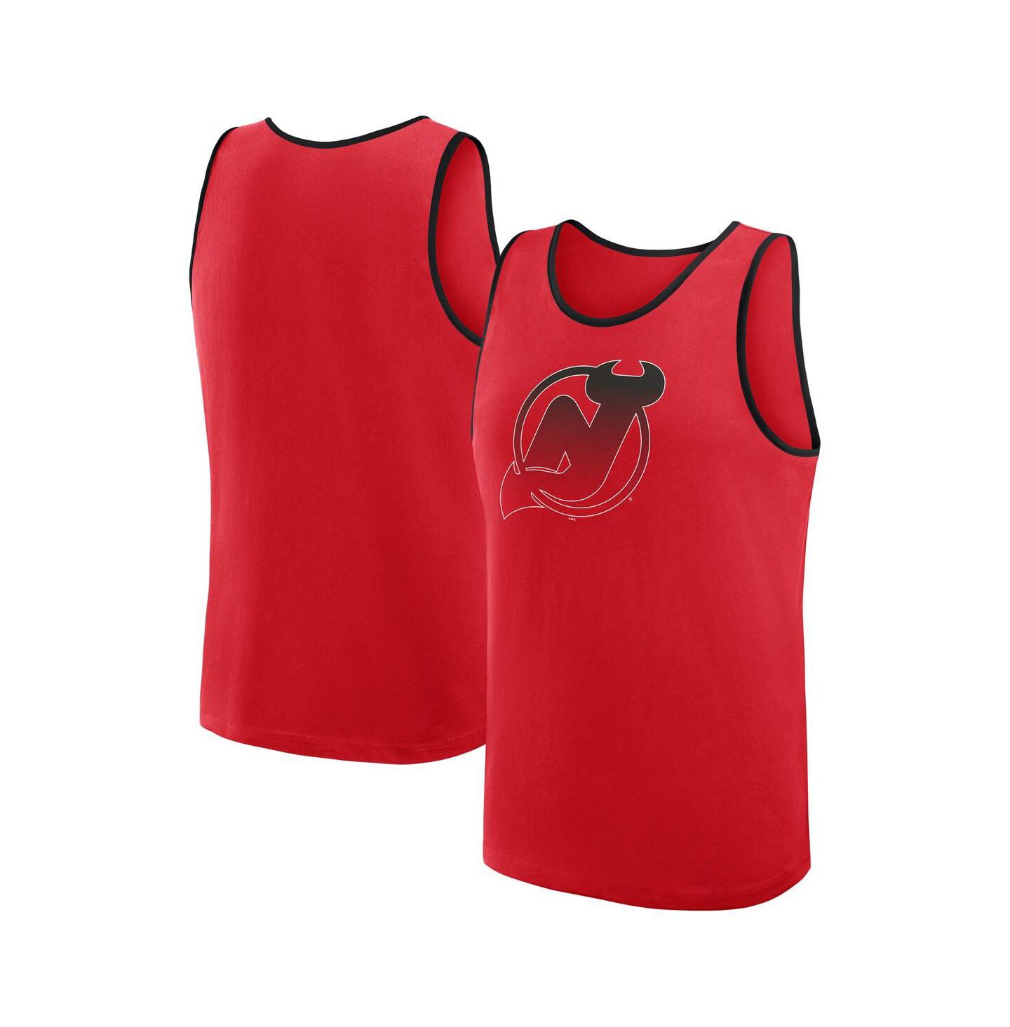 Мужской топ Logo Athletic Red New Jersey Devils Unmatched Success — фото 1