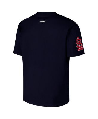 Men's Navy St. Louis Cardinals Turn It Up Dropped Shoulder T-Shirt