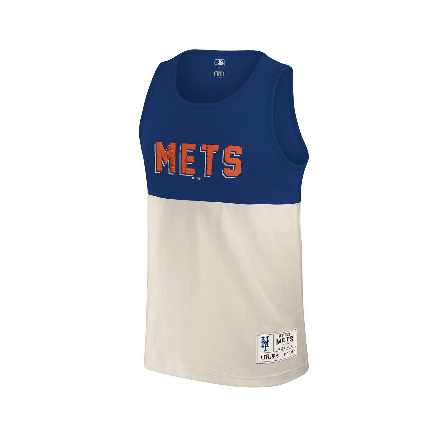 Darius Rucker Collection by Men's Royal New York Mets Color Block Tank Top