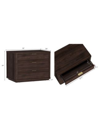 Evelyn 32" 3-Drawer Nightstand