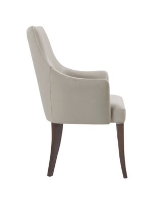 Connie Leatherette Upholstered Dining Armchair