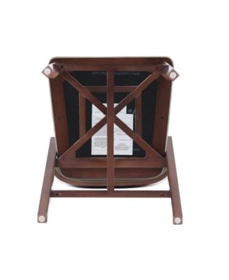 Patricia 36.2" Velvet Upholstered Counter Stool