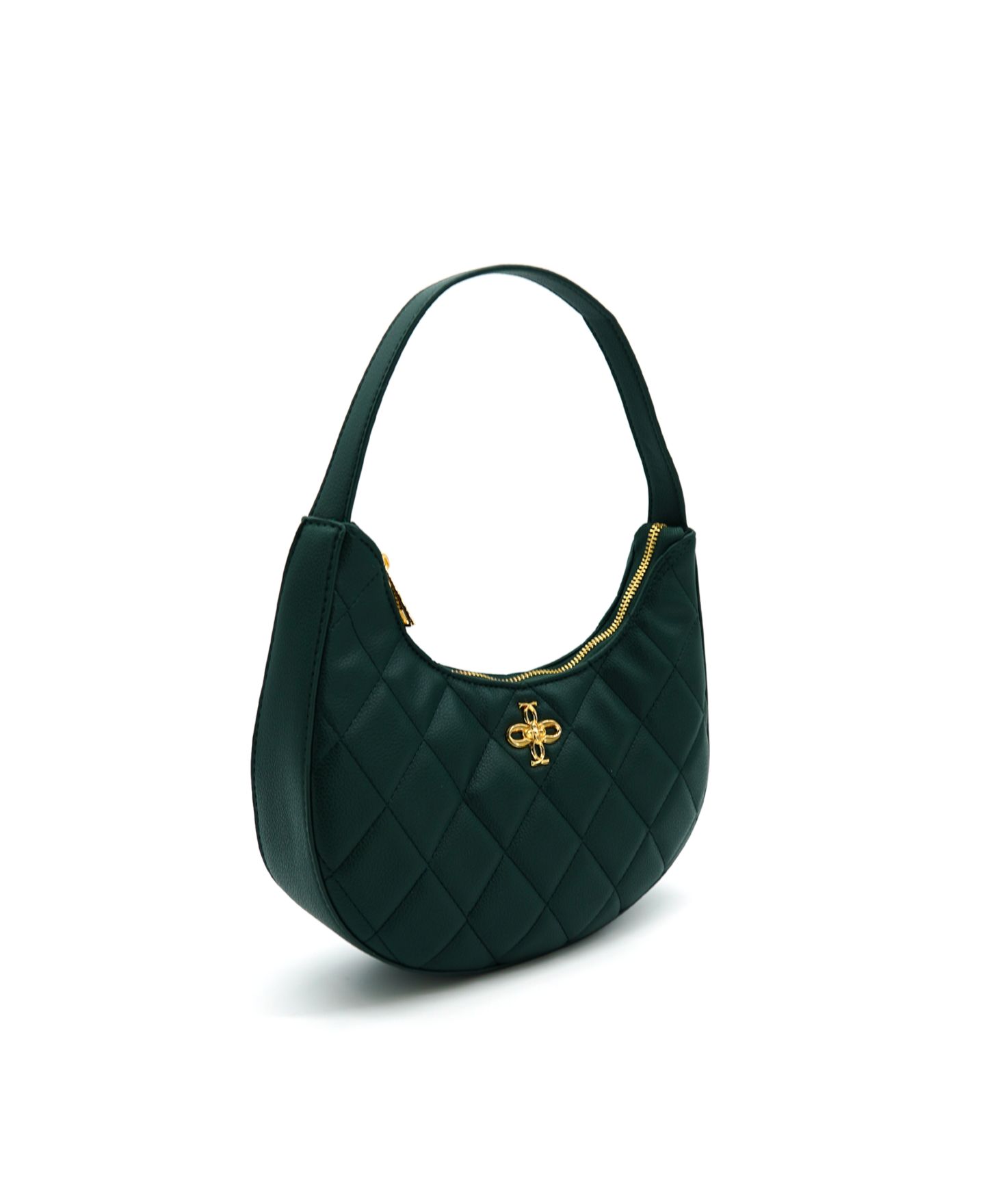 Женская сумка LIKE DREAMS Astra Quilted Adjustable Shoulder, цвет: Изумрудный зелёный — фото 3