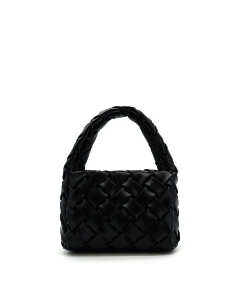 Женская сумка LIKE DREAMS Oriane Quilted Top Handle Crossbody, цвет: Чёрный