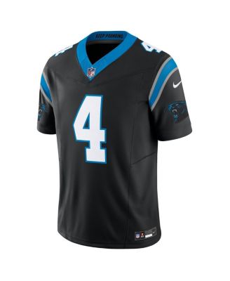 Men's Tetairoa McMillan Black Carolina Panthers Team Vapor F.U.S.E. Limited Jersey