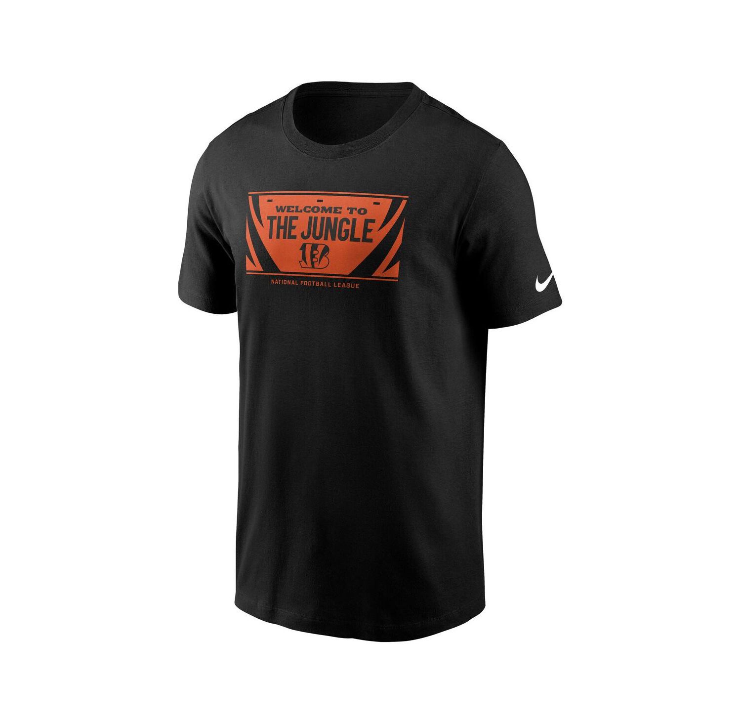 Men's Black Cincinnati Bengals Primetime Local Essential T-Shirt