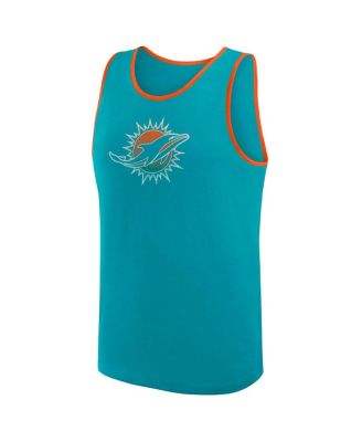 Men's Aqua Miami Dolphins Unmatched Success Tank Top
