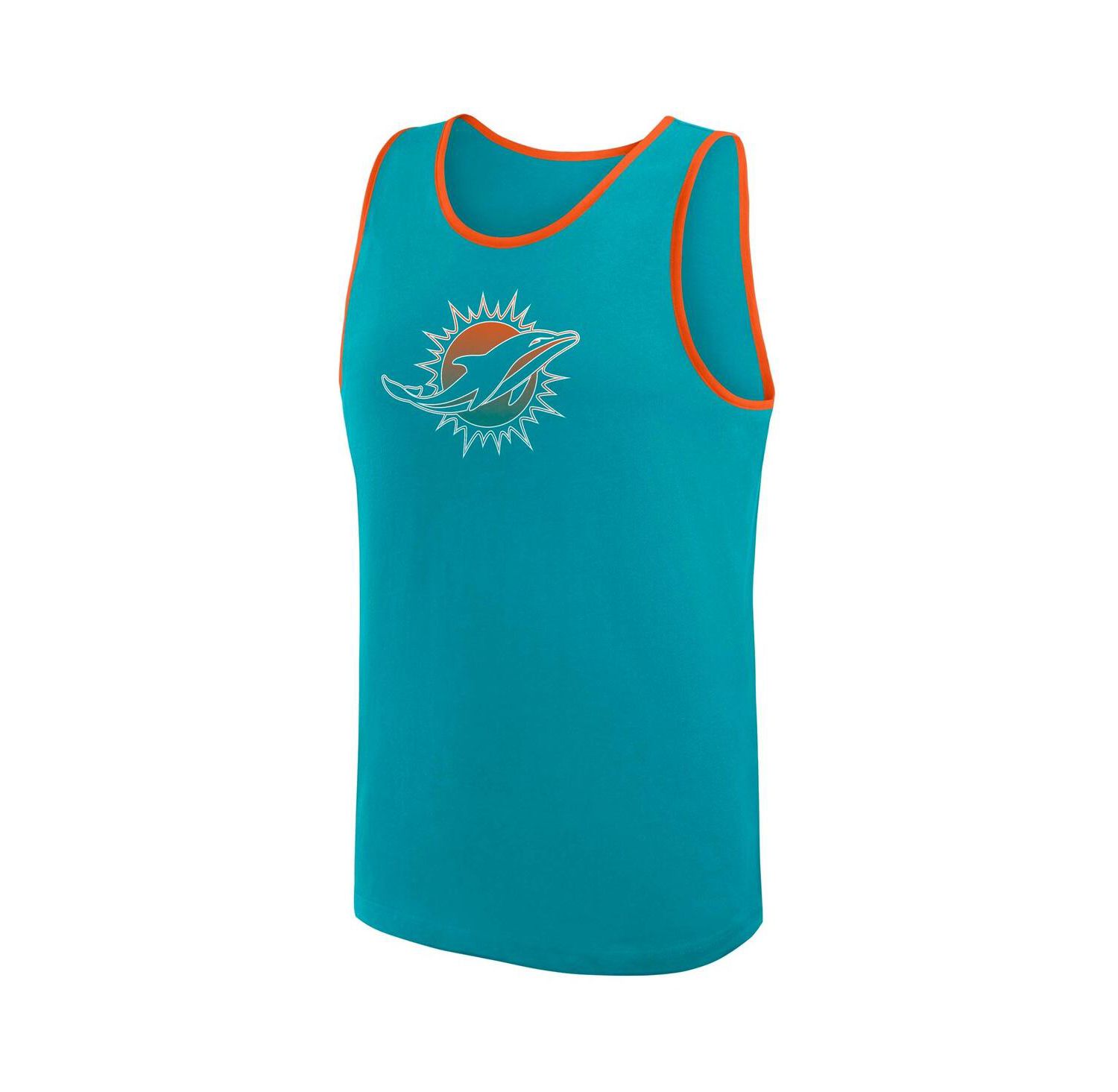 Men's Aqua Miami Dolphins Unmatched Success Tank Top