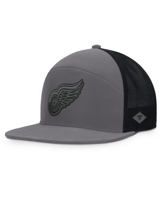 Fanatics - Men's Charcoal Detroit Red Wings Fairweather Adjustable Hat