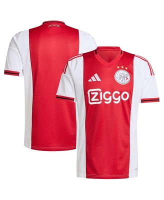 adidas - Men's White Ajax 2025/26 Home Replica Jersey
