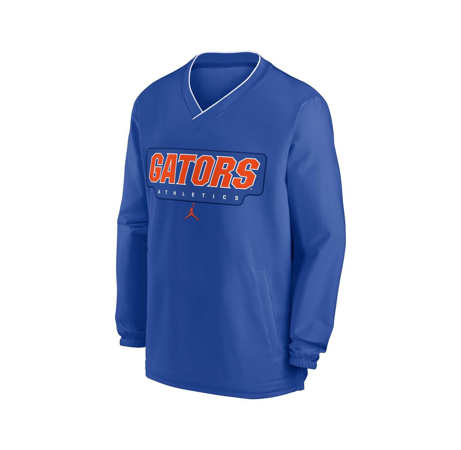 Men's Royal Florida Gators 2024 Sideline Pullover Windshirt