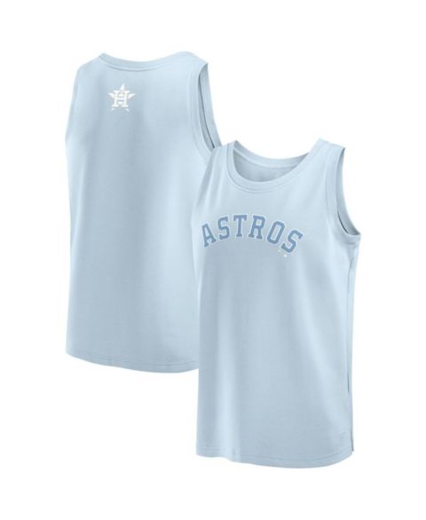 Мужской топ Fanatics Light Blue Houston Astros Elements