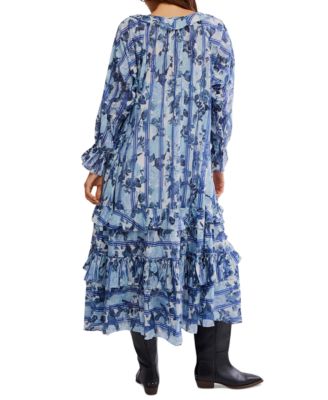 Women's Garden Wonders Printed Cotton Dress