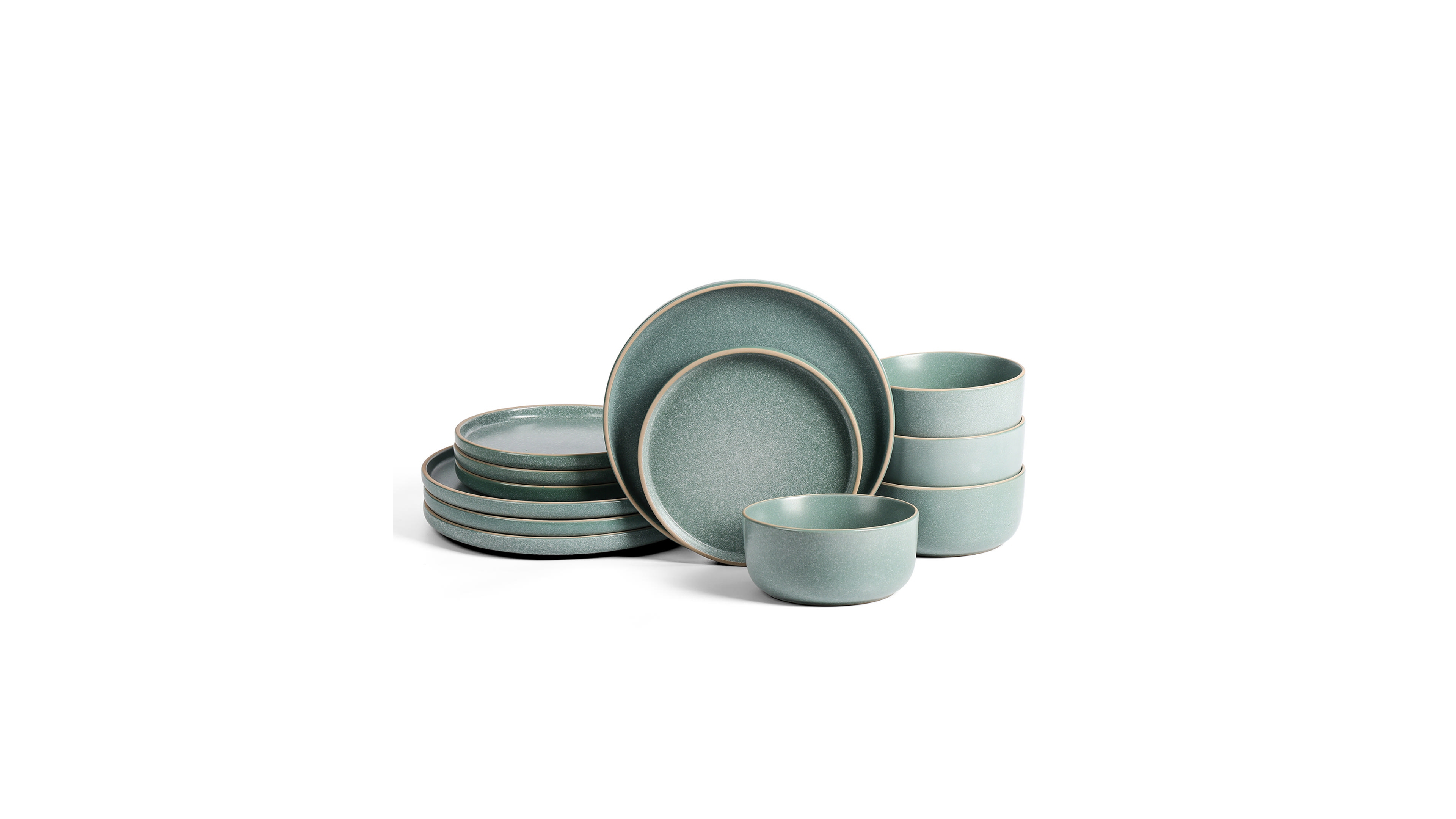 Earth & Clay Amber 12 Pc. Dinnerware Set, Service for 4