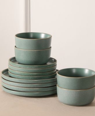 Amber 24 Pc. Dinnerware Set, Service for 8