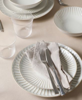 Linea 32 Pc. Dinnerware & Glassware Set, Service for 8