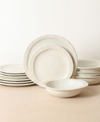 Oasis 12 Pc. Dinnerware Set, Service for 4