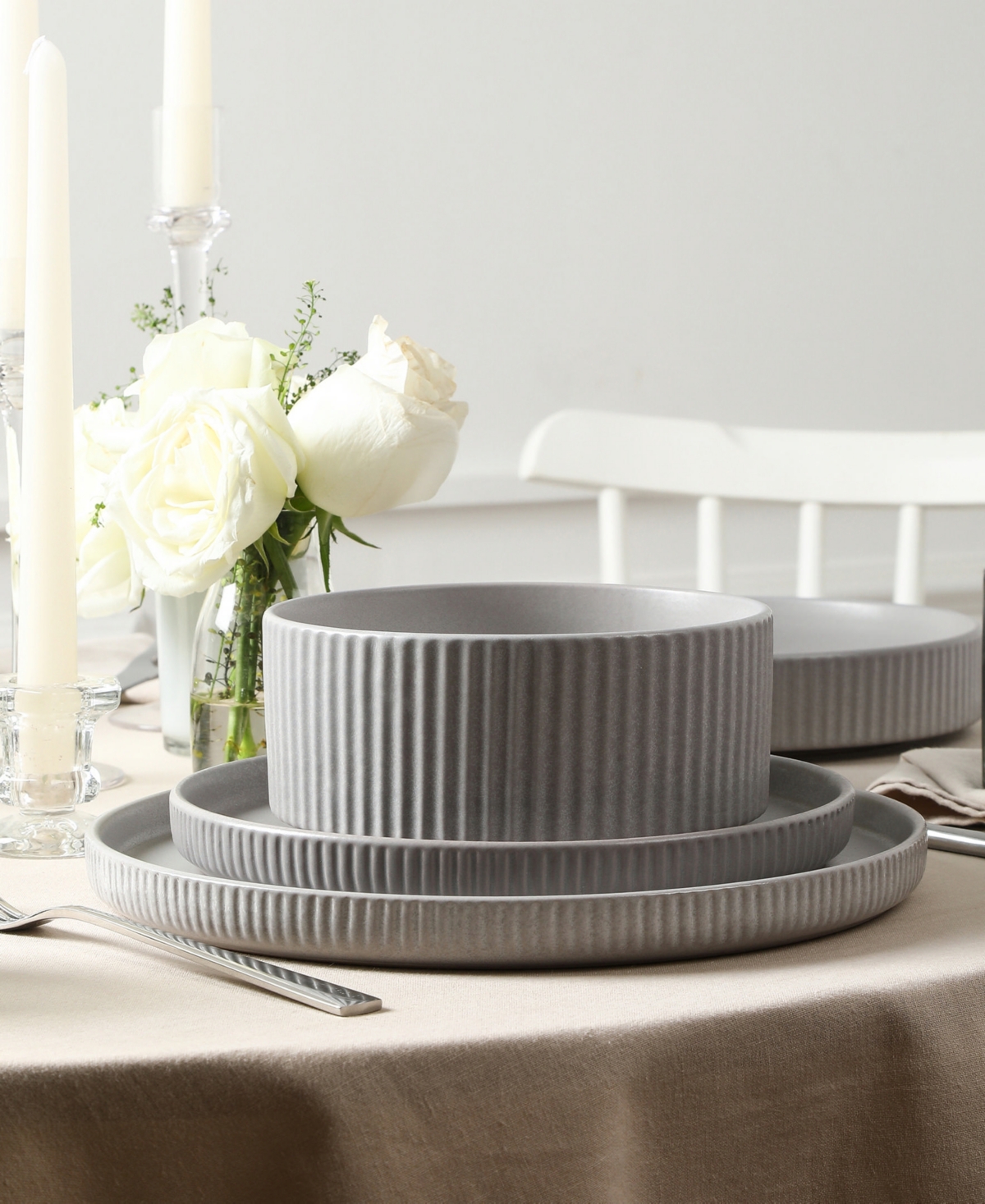 Stone Lain Haven Dinner Plates, Set of 4
