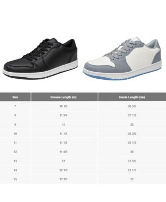 Men's Nate Fashion Sneakers Casual Low Top Comfortable Tennis Shoes