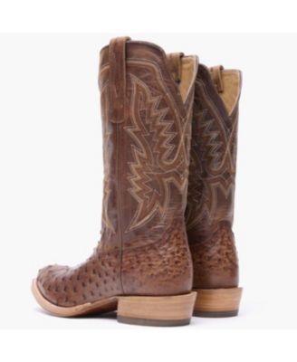 Men's PRCA Collection Full-Quill Ostrich Western Boot