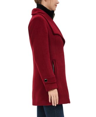 Women's Kinsley Wool Blend Zip Front Walking Coat