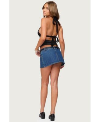 Women's Ginny Mixed Polka Dot Halter Top