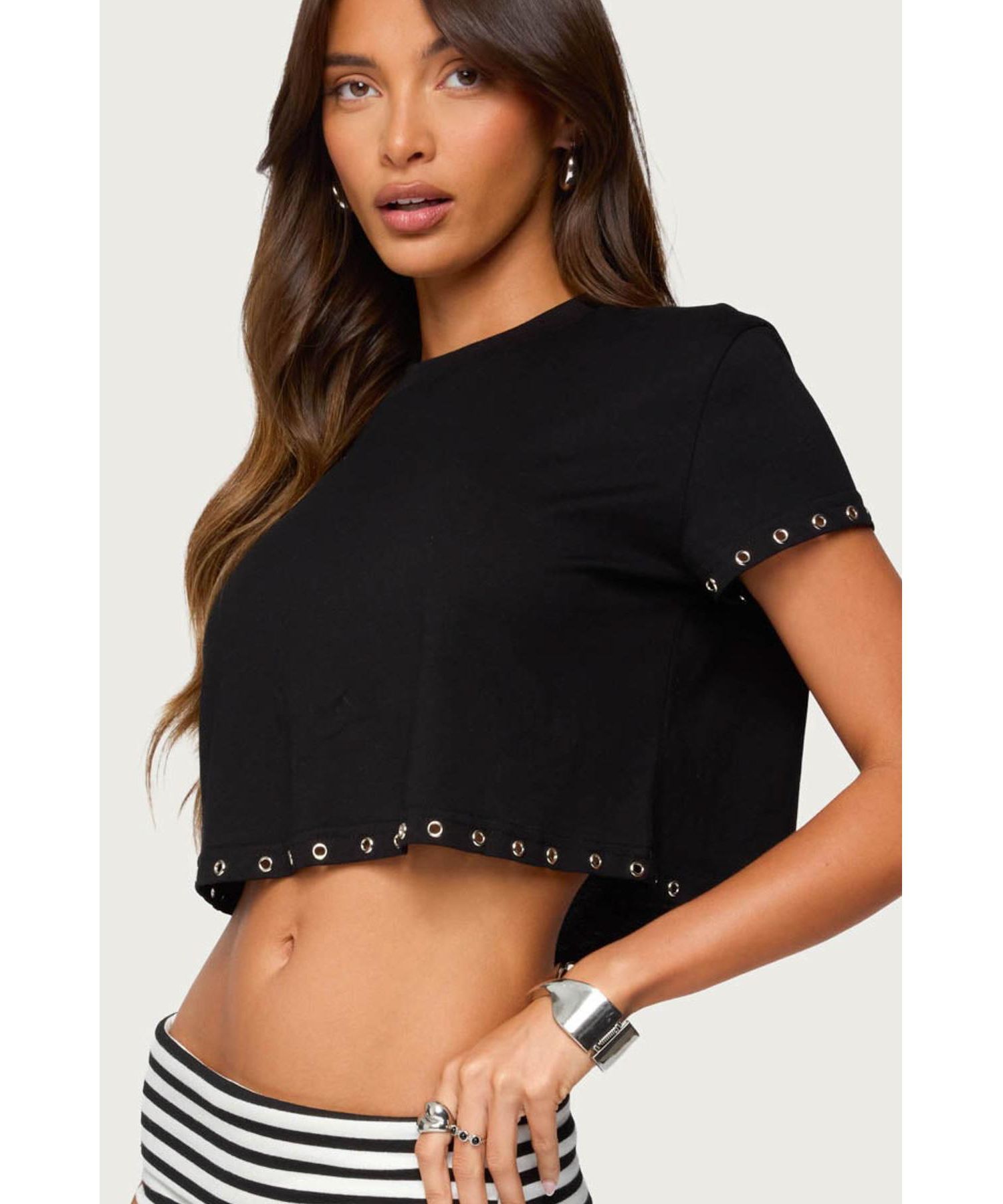 Women's Helsa Grommet T Shirt