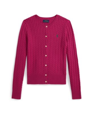 Polo Ralph Lauren ガールズプレッツェルカーディガン XL Polo Ralph Lauren: Girls' Sweaters & Cardigans 7-16 | Dillard's