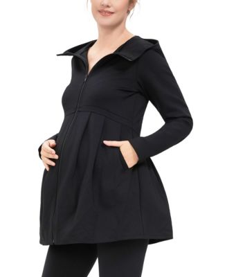 Maternity Sophia Fit & Flare Hooded Jacket