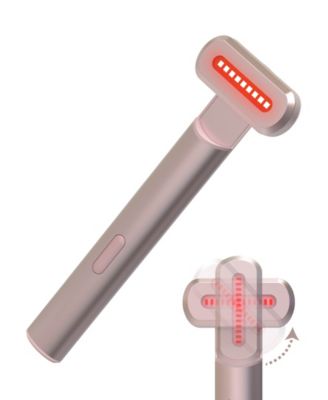 Tzumi - SLF LED Light Therapy 4-in-1 Cordless Face and Neck Wand
