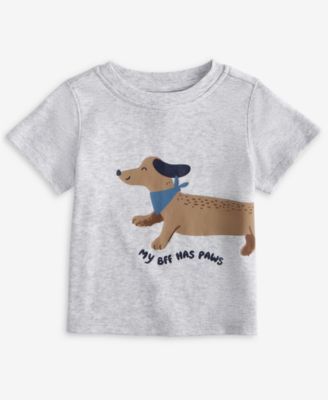 First Impressions - Baby Boys Short-Sleeve BFF Paw Graphic T-Shirt