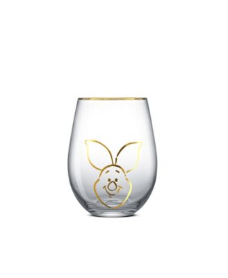 Pooh Spirits Hero Faces Stemless Drinking Glasses, Set of 4