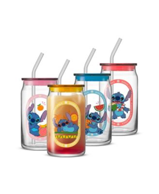 Lilo Stitch Island Vibes Can Tumblers, Set of 4