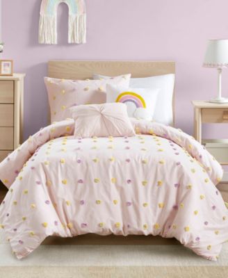 Intelligent Design Callie Pom Pom 4-Pc. Comforter Set, Twin/Twin XL