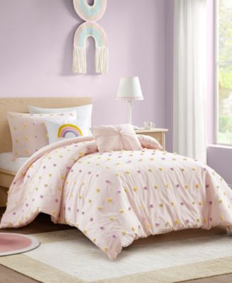 Intelligent Design Callie Pom Pom 4-Pc. Comforter Set, Twin/Twin XL
