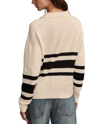 Women's Rugby Polo Long-Sleeve Sweater