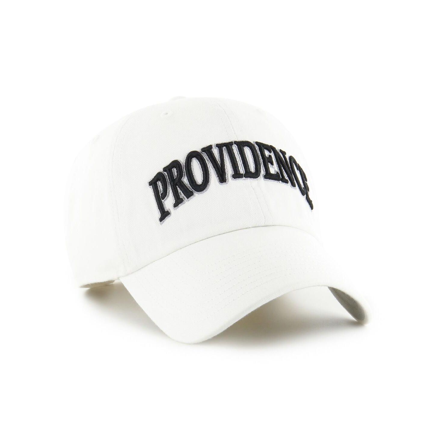 Мужская кепка '47 Brand White Providence Friars Clean Up Adjustable Hat — фото 2