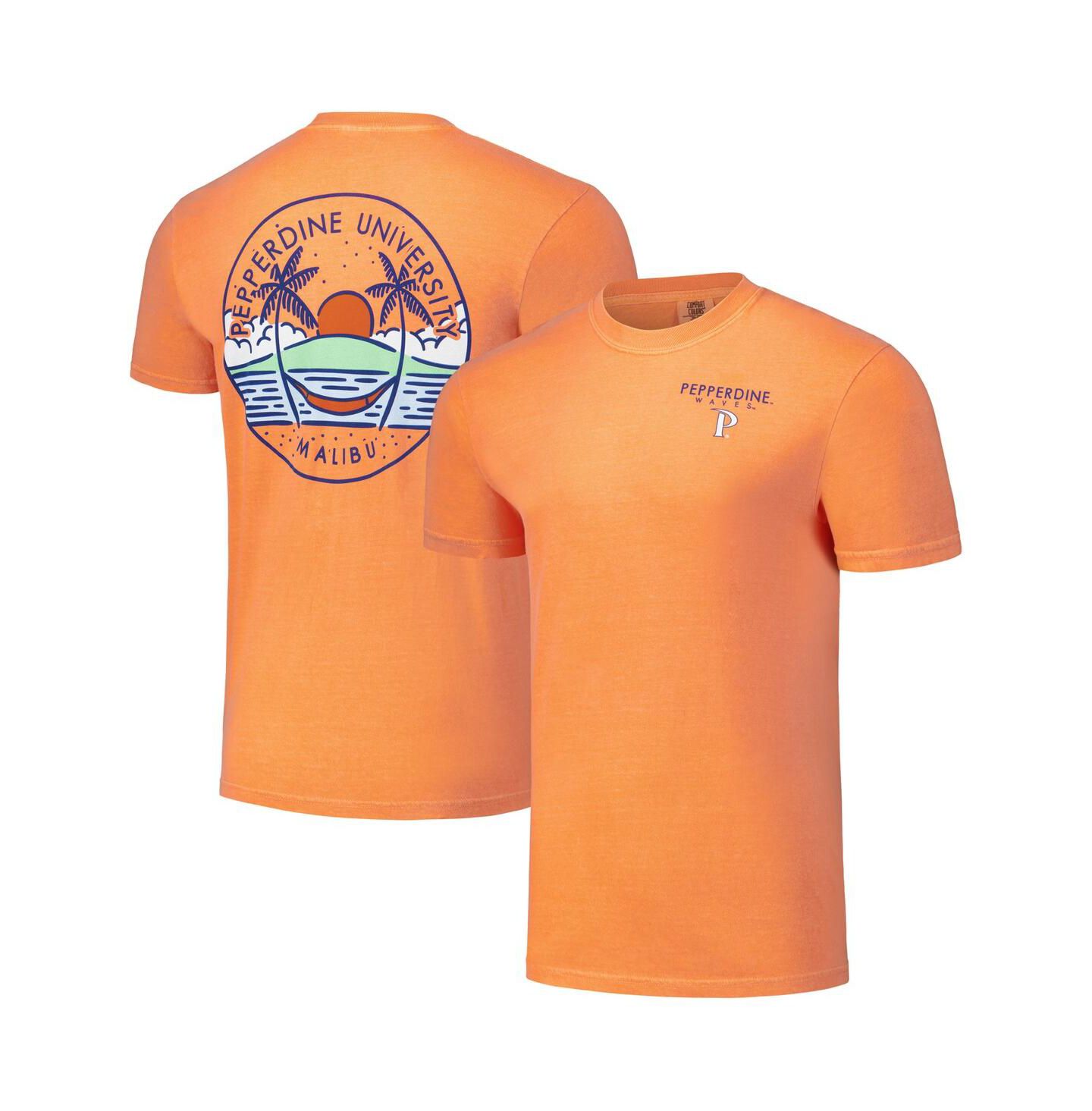 Футболка Image One Orange Pepperdine Waves Scenic Comfort Colors — фото 1