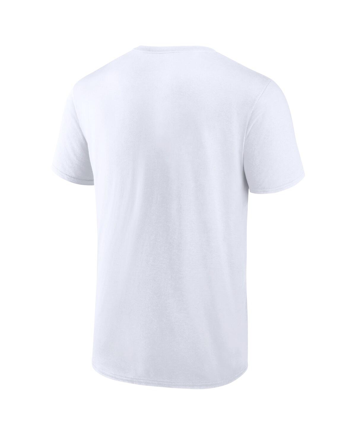 Fanatics Men's White Oklahoma City Thunder 2025 Nba Finals Champions Caricature Full Court T-shirt In White