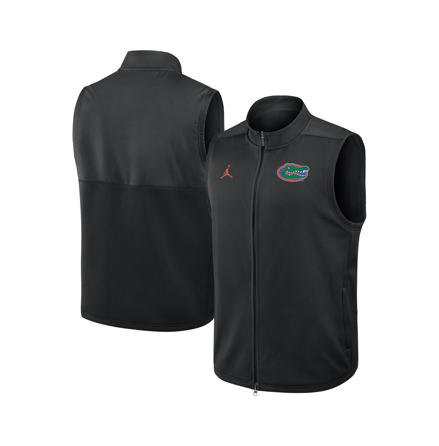 Мужской жилет Jordan Florida Gators Primetime Victory Performance на молнии, Black — фото 1