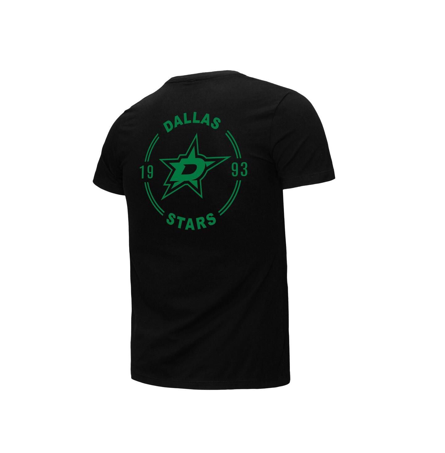 Мужская футболка Mitchell & Ness Black Dallas Stars Penalty Box 2.0 — фото 3