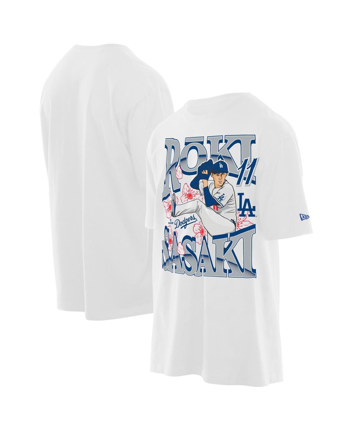 Мужская белая футболка игрока 