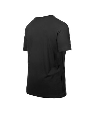 Men's Black Los Angeles Dodgers Dominican Republic Flag Logo T-Shirt