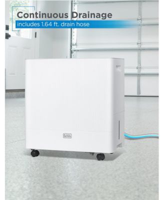 50-Pint Portable Dehumidifier