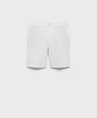 Men's Straight Cotton 10" Bermuda Shorts