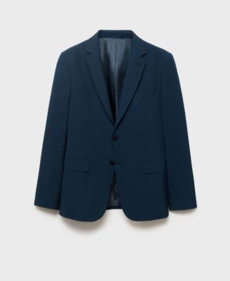 Men's Stretch-Fabric Super Slim-Fit Suit Jacket