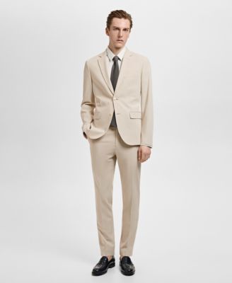 Men's Stretch Fabric Super Slim-Fit Suit Jacket