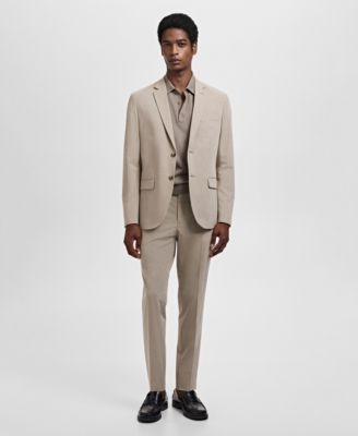 Men's Stretch-Fabric Super Slim-Fit Suit Jacket
